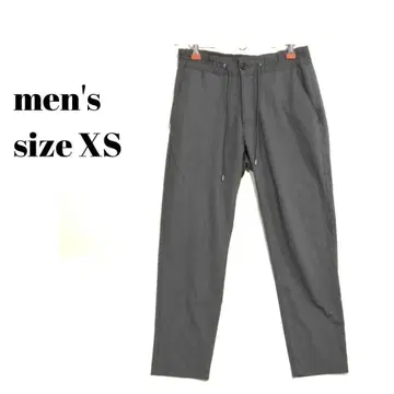 월드 팬츠 남성용 그레이 허리밴딩 XS 사이즈 상당 a358