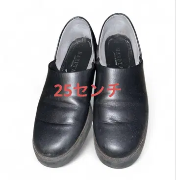 HARUTA 스포크 슈즈 블랙 25cm