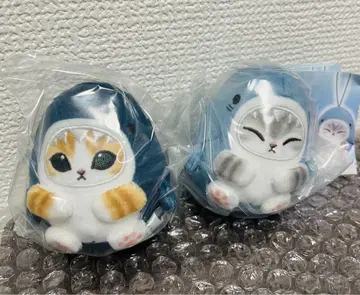 mofusand 바다 생물냥 코로누이 상어냥 (네이비 블루)