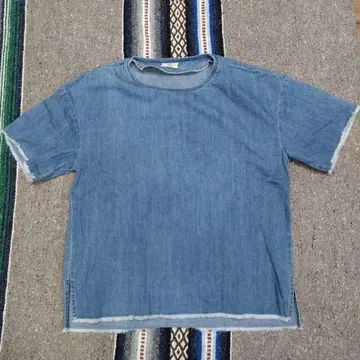 Rags McGREGOR 데님 반팔 T셔츠