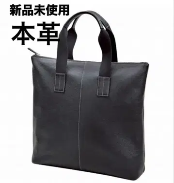 고품질 공방 천연 가죽 백 토트백 남녀 공용 미사용 새상품