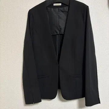 노카라 자켓 테이퍼드 팬츠 2종 세트