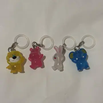 타베코 동물 표시 액세서리 4개 세트