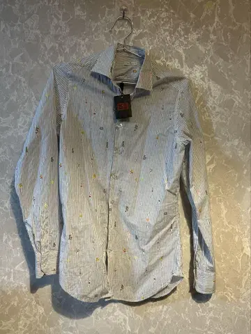 ETRO 에트로 스트라이프 셔츠 37 사이즈 택 포함