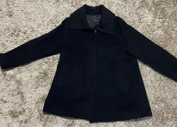 7-Idcoucept 미들 코트 블랙 38 사이즈