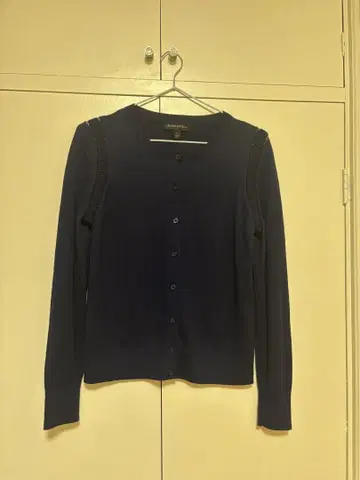 BANANA REPUBLIC 네이비 니트 가디건 S 캐시미어