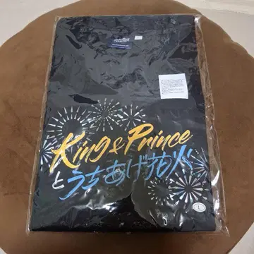 King & Prince 킹프리 불꽃놀이 로고T셔츠 L사이즈