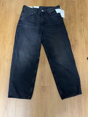 H&M 루즈핏 데님 32/30 블랙