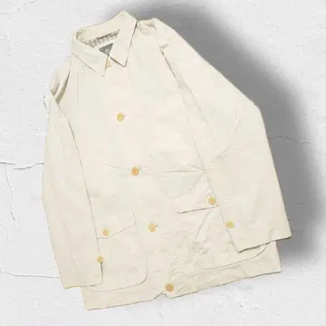 라코스테 LACOSTE 커버올 워크 자켓 악어 자수 프랑스