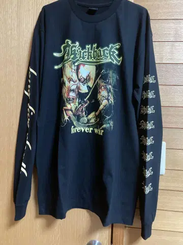 KICKBACK 롱 슬리브 T셔츠 L NYHC 새상품