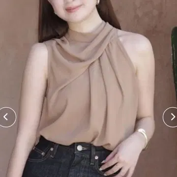 anuans 홀터 뉴앙스 넥 상의