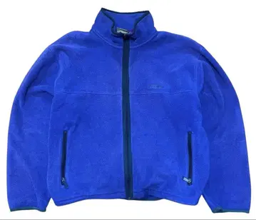 70s 80s L.L.Bean 원포인트 로고 자수 플리스 자켓