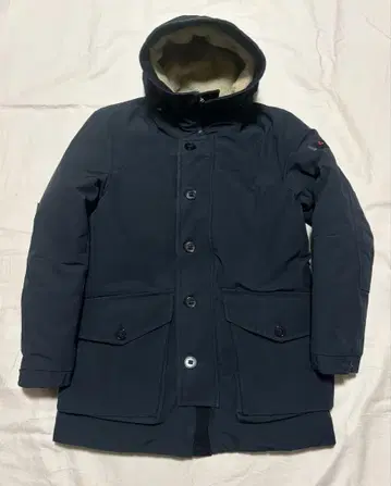 퓌테리 PEUTEREY 시론 CIRONE 다운 코트 네이비 L