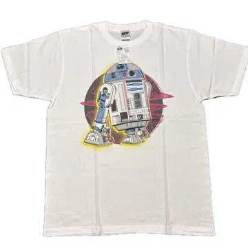 스타 워즈 STAR WARS R2-D2 티셔츠 L 화이트 새상품