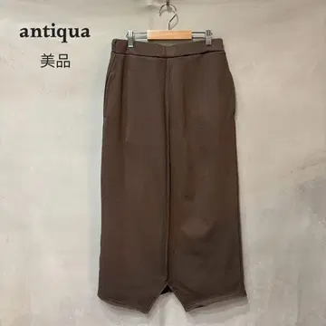 새상품급 antiqua 안티카 루즈핏 캐주얼 맨투맨 스커트