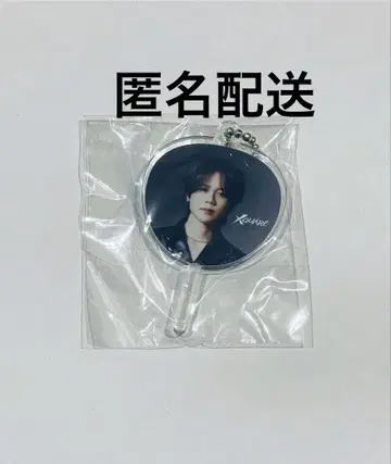 INI XQUARE 후지마키 쿄스케 캡슐 토이 미니 부채