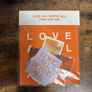 후지이 카제 LOVE ALL SERVE ALL flake seal set