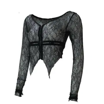 theredthread S split lace tops