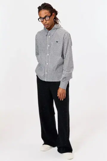 MASU 25SS HOODED B.D. SHIRT(BLACK)