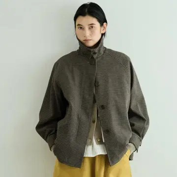 2024 AW LA MARINE FRANCAISE 체크 자켓 블루종