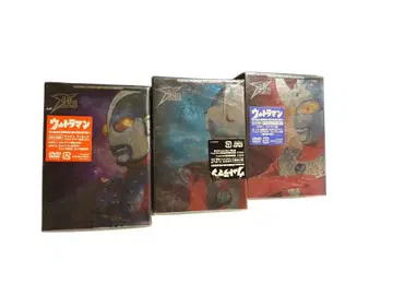미개봉 울트라맨 특촬물 DVD 세트 피규어 포함 3개 상자 세트