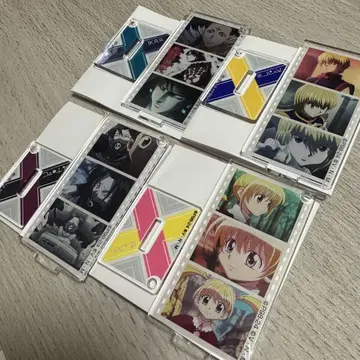 HUNTER x HUNTER 명장면 아크릴 스탠드 키링 3개 세트