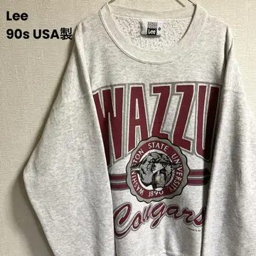 90s USA제 Lee WAZZU 칼리지 맨투맨