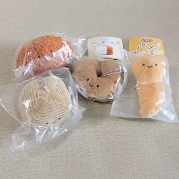 닛코리노 빵 봉제 인형 키링 묶음 판매
