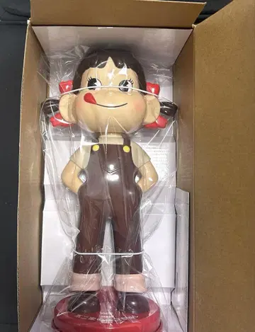 후지야 탁상 페코짱 인형 고개 흔드는 인형 브라운