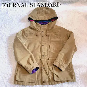 JOURNAL STANDARD 새상품급 베이지 울 마운틴 파카