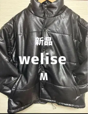 [새상품] welise 가죽 다운