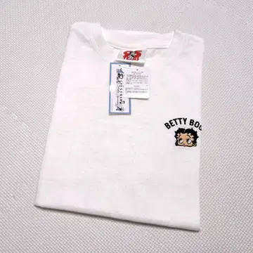 BETTY BOOP 반팔 T셔츠 화이트