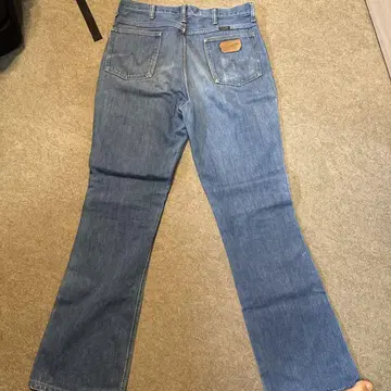 Wrangler 부츠컷 데님 팬츠 라이트 블루