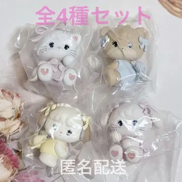 [전 4종 세트] mikko characters 마스코트 피규어