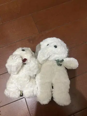 우메키치 강아지 봉제 인형 오리엔탈토이 2개 세트