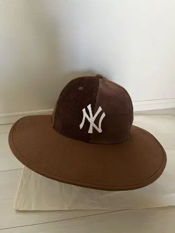NY 로고 브라운 햇 59.6cm NEWERA