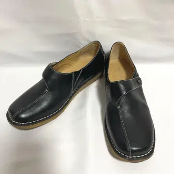 REGAL 리 블랙 가죽 로퍼