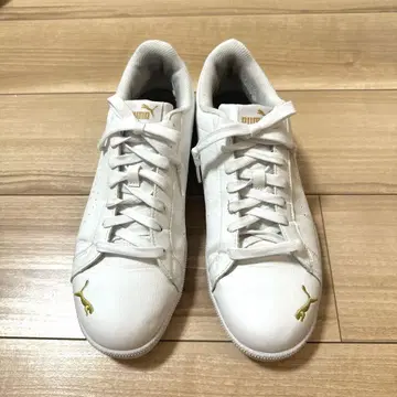 PUMA 스니커즈 화이트 스니커즈 28cm 남성용