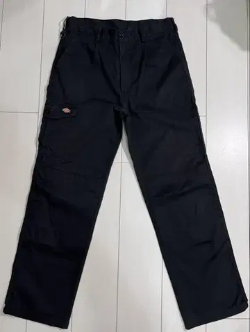 Dickies 블랙 카고 팬츠 허리 32