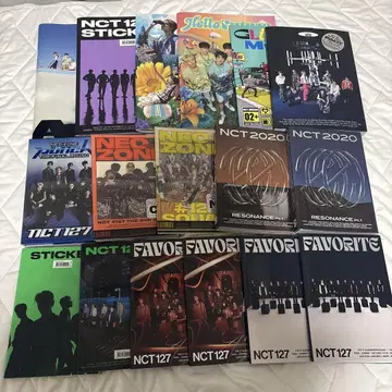 nct nct127 nctdream 굿즈 cd 묶음 판매