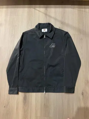 Dickies 워크 자켓 자수 자켓 블랙