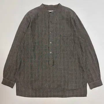 CONFECT 밴드 카라 풀오버 셔츠