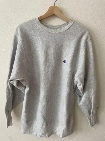 Champion 90s 리버스 위브 바즈 그레이 눈 있음
