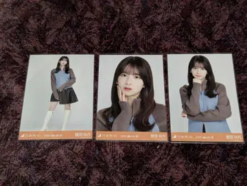 노기자카46 스가와라 사츠키 브로마이드 집업 가디건 컴프