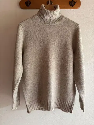 GRAY 울 터틀 니트 48 유나이티드 애로우즈