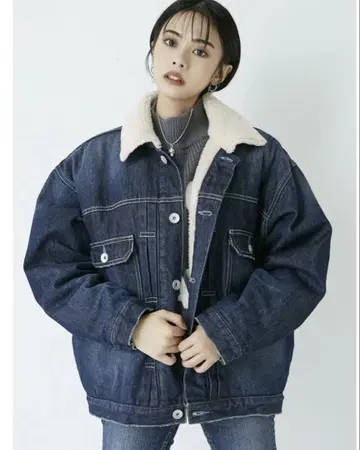 GYDA 보아 데님 G 재킷