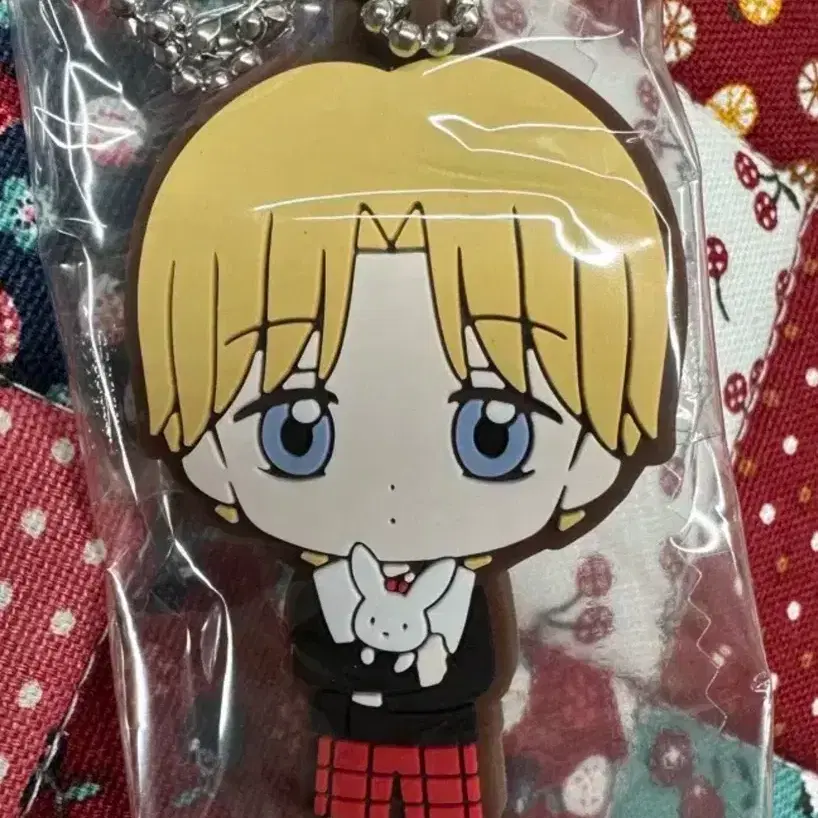 Gakuen Alice Rubber Strap Keyring Lew Sunwoo