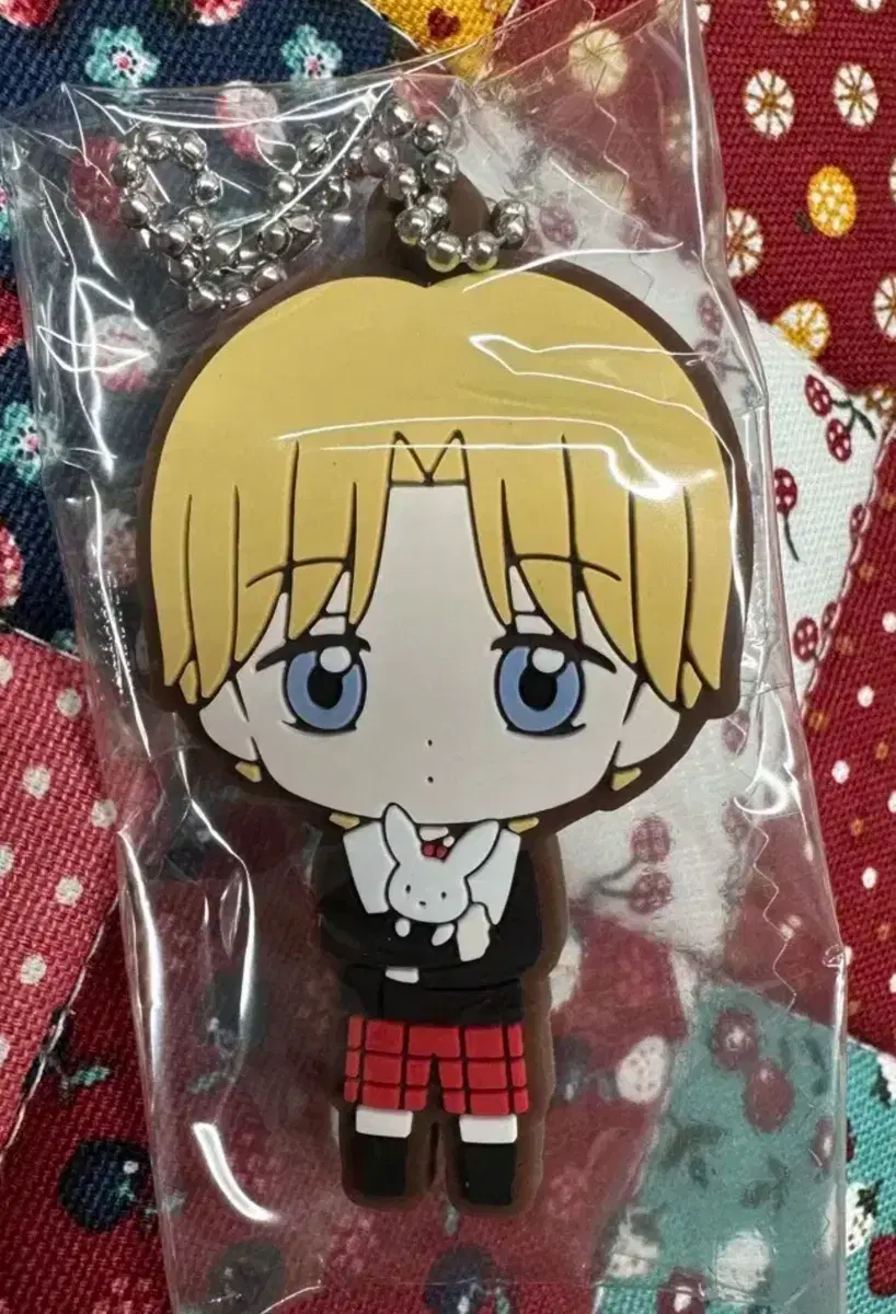 Gakuen Alice Rubber Strap Keyring Lew Sunwoo