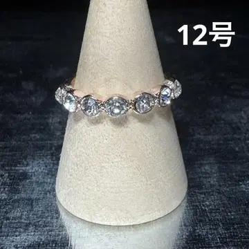 빈티지 패션 반지 골드 12호 스톤 반지 화려한 반지