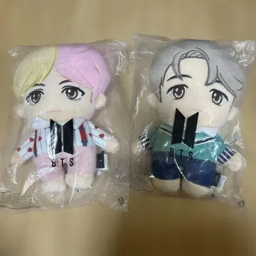 BTS 봉제 인형 세트 지민 태현